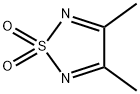 1,2,5-Thiadiazole, 3,4-dimethyl-, 1,1-dioxide Struktur