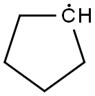 cyclopentyl radical Struktur