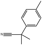 2-Methyl-2-p-tolylpropanenitrile Struktur