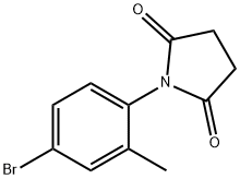 1-(4-bromo-2-methylphenyl)pyrrolidine-2,5-dione Struktur