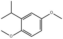 1,4-dimethoxy-2-isopropylbenzene Struktur