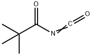 2,2-dimethylpropanecarbonyl isocyanate Struktur