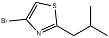 4-Bromo-2-(iso-butyl)thiazole Struktur