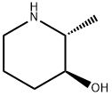 (2R,3S)-2-methylpiperidin-3-ol Struktur