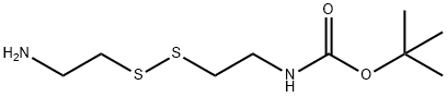 t-Boc-Cystamine Structure