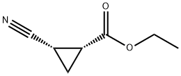 ethyl (1R,2S)-2-cyanocyclopropane-1-carboxylate Struktur