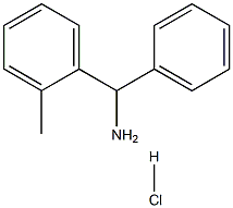 1-(2-methylphenyl)-1-phenylmethanamine hydrochloride Struktur