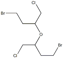 (2-Bromoethyl)(2-chloroethyl) ether Struktur