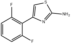 4-(2,6-difluorophenyl)-1,3-thiazol-2-amine Struktur