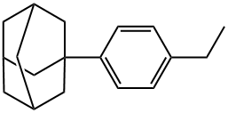 1-(4-Ethylphenyl)adamantane Struktur