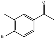 Ethanone, 1-(4-bromo-3,5-dimethylphenyl)- Struktur