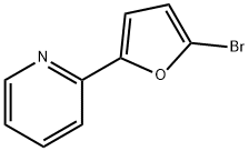 2-Bromo-5-(2-pyridyl)furan Struktur