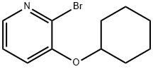 2-Bromo-3-(cyclohexyloxy)pyridine Struktur