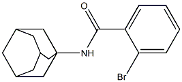 N-1-adamantyl-2-bromobenzamide Struktur