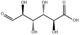 (2S,3S,4S,5S)-2,3,4,5-Tetrahydroxy-6-oxohexanoic acid Struktur