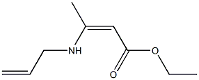 ethyl (2Z)-3-[(prop-2-en-1-yl)amino]but-2-enoate Struktur