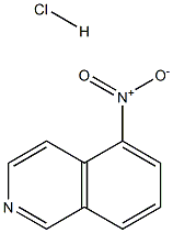 5-Nitroisoquinoline HCl Struktur