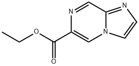 ethyl imidazo[1,2-a]pyrazine-6-carboxylate Struktur