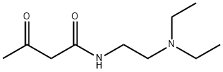 N-[2-(diethylamino)ethyl]-3-oxobutanamide Struktur