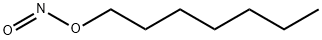 Nitrous acid heptyl ester Struktur