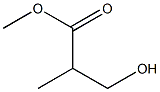 methyl 3-hydroxy-2-methylpropanoate Struktur