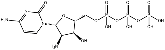 2'-Amino-2'-deoxycytidine-5'-triphosphate Struktur