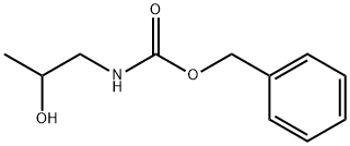 Benzyl 2-hydroxypropylcarbamate Struktur