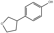 4-(oxolan-3-yl)phenol Struktur