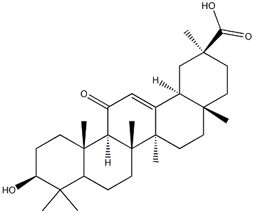 Glycyrrhetic Acid Impurity 2 Struktur