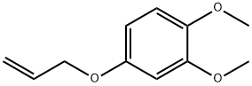 Benzene, 1,2-dimethoxy-4-(2-propen-1-yloxy)- Struktur