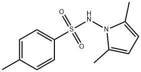 N-(2,5-dimethyl-1H-pyrrol-1-yl)-4-methylbenzenesulfonamide Struktur