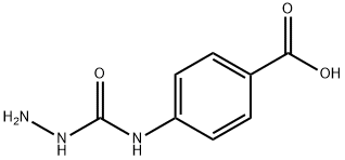 4-[(hydrazinecarbonyl)amino]benzoic acid Struktur