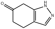 1,4,5,7-TETRAHYDRO-6H-INDAZOL-6-ONE Struktur