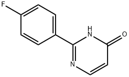 4-Hydroxy-2-(4-fluorophenyl)pyrimidine Struktur