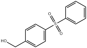 [4-(benzenesulfonyl)phenyl]methanol Struktur