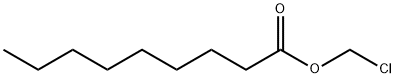 Chloromethyl nonanoate Struktur