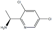 (1S)-1-(3,5-DICHLORO(2-PYRIDYL))ETHYLAMINE Struktur