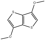 3,6-dimethoxythieno[3,2-b]thiophene Struktur