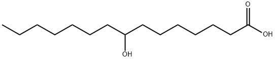 8-Hydroxypentadecanoic acid Struktur