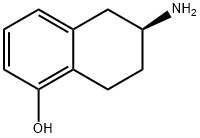 (6S)-6-amino-5,6,7,8-tetrahydronaphthalen-1-ol Struktur