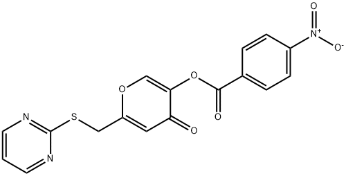 5-[(4-Nitrobenzoyl)oxy]-2-[(2-pyrimidinylthio)methyl]-4H-pyran-4-one price.