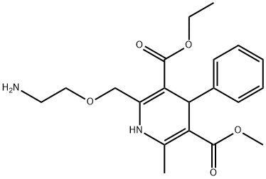 Amlodipine Desfluoro Impurity Struktur