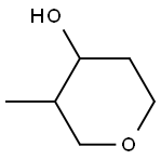 3-Methyl-tetrahydro-pyran-4-ol Struktur