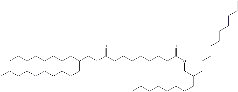 Nonanedioic acid, 1,9-bis(2-octyldodecyl) ester Struktur