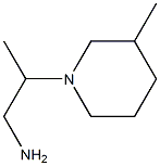 2-(3-methylpiperidin-1-yl)propan-1-amine Struktur