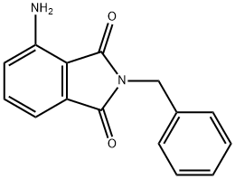 4-amino-2-benzyl-2,3-dihydro-1H-isoindole-1,3-dione Struktur