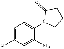 1-(2-amino-4-chlorophenyl)pyrrolidin-2-one Struktur