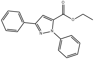 2,5-diphenyl-2H-pyrazole-3-carboxylic acid ethyl ester Struktur