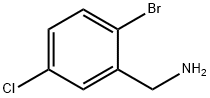 (2-bromo-5-chlorophenyl)methanamine Struktur