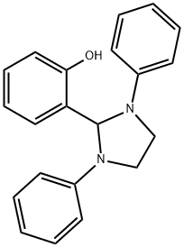 2-(1,3-diphenyl-2-imidazolidinyl)phenol Struktur